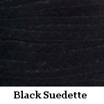 Black Suede Bolo Cord