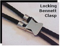 Bennett Back Locking Bolo Clasp