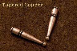 Tapered Copper Bolo Tips