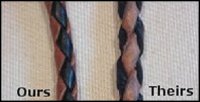 Compare Braided Leather Cord