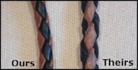 Compare Braided Leather Cord