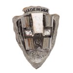 Arrowhead Bolo Slide - Silver, Back