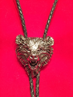 Bear Bolo Tie