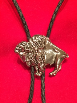 Bison Bolo Tie