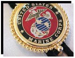 Marines Bolo Tie