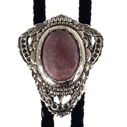 Crazy Horse Filigree Style Bolo Tie