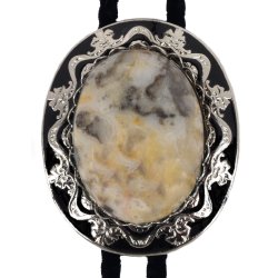 Crazy Lace Antique Design Bolo Tie