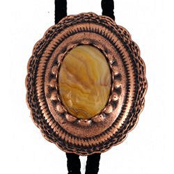 Crazy Lace Concho Style Bolo Tie