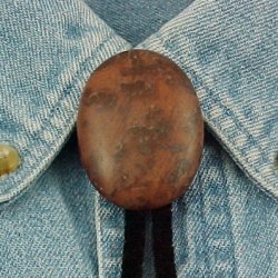 Naked Crazy Horse Bolo Tie