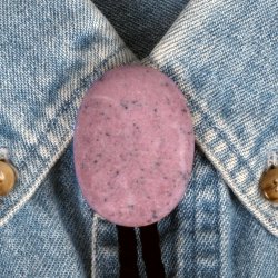 Naked Rhodonite Bolo Tie