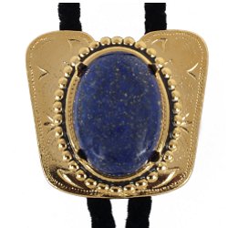 Lapis Lazuli Classic Cowboy Bolo Tie