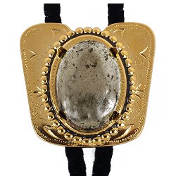 Pyrite Classic Cowboy Bolo Tie