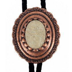 Riverstone Concho Style Bolo Tie