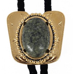 Russian Serpentine Classic Cowboy Bolo Tie