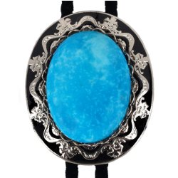 Turquoise Antique Design Bolo Tie