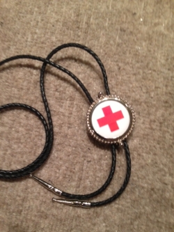 Red Cross Custom Bolo