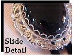 Antique Scroll Bolo Slide