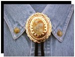 Crazy Lace Concho Style Bolo Tie