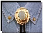 Riverstone Concho Style Bolo Tie