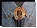 Tiger Eye Concho Style Bolo Tie