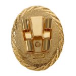 Twisted Edge Bolo Slide - Gold, Back