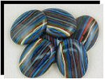 Rainbow Calsilica Cabochons