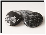 Snowflake Obsidian Cabochons