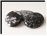 Snowflake Obsidian Stones